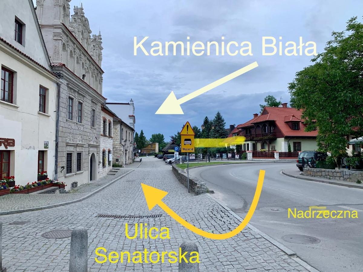 ホテル Kamienica Biala カジミエシュ・ドルニ エクステリア 写真